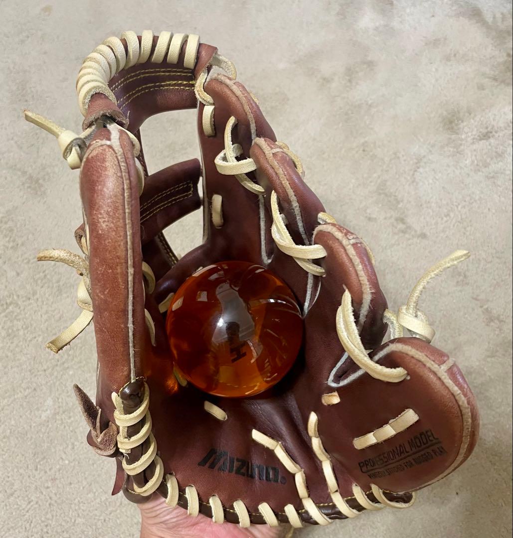 ※レア品（当時物）　美品　ミズノ　ワールドウィン　軟式内野手用グローブ