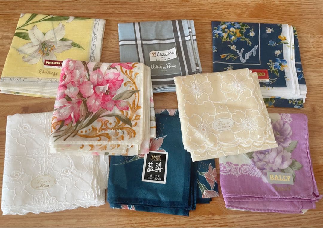 ★LANVIN ニナリッチ ハンカチ 大量セット Valentino MARNI