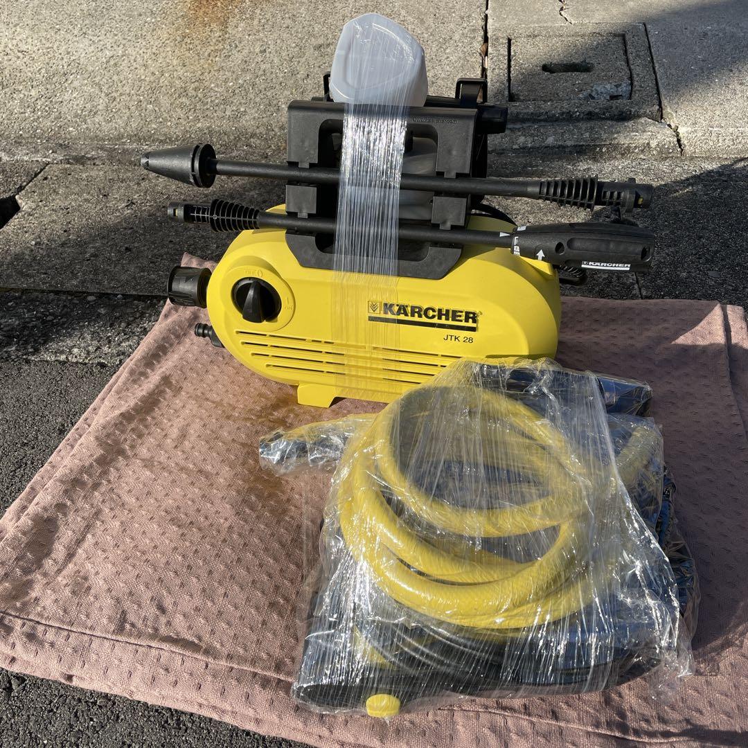 【美品】KARCHER ケルヒャー JTK28 家庭用高圧洗浄機