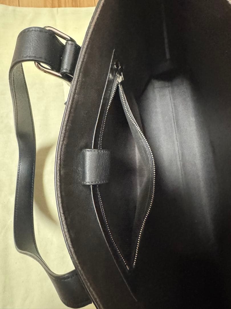 ロエベ LOEWE ブラックレザートートバッグ