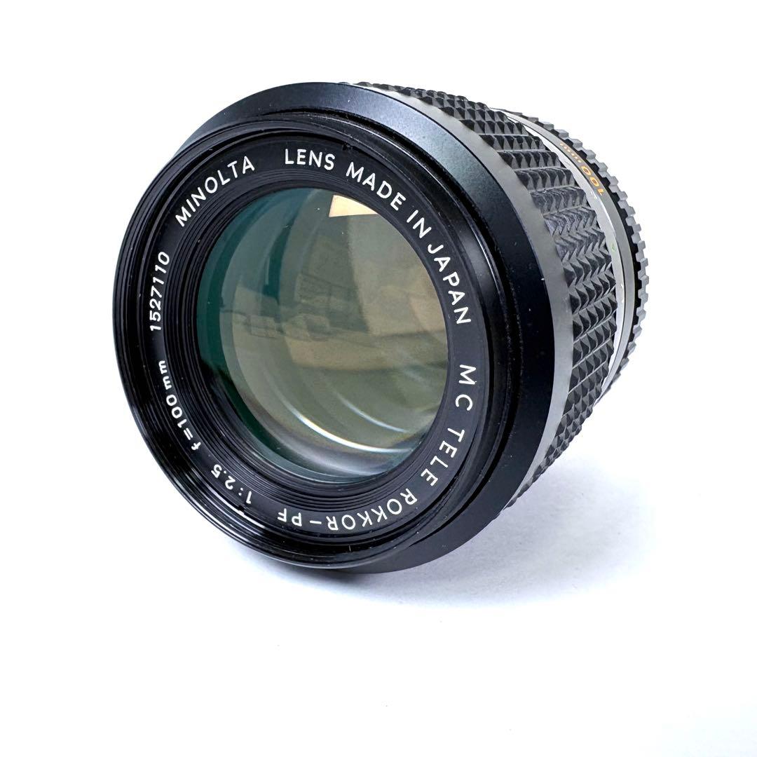 レンズ(単焦点) MINOLTA MC TELE ROKKOR-PF 100mm F2.5