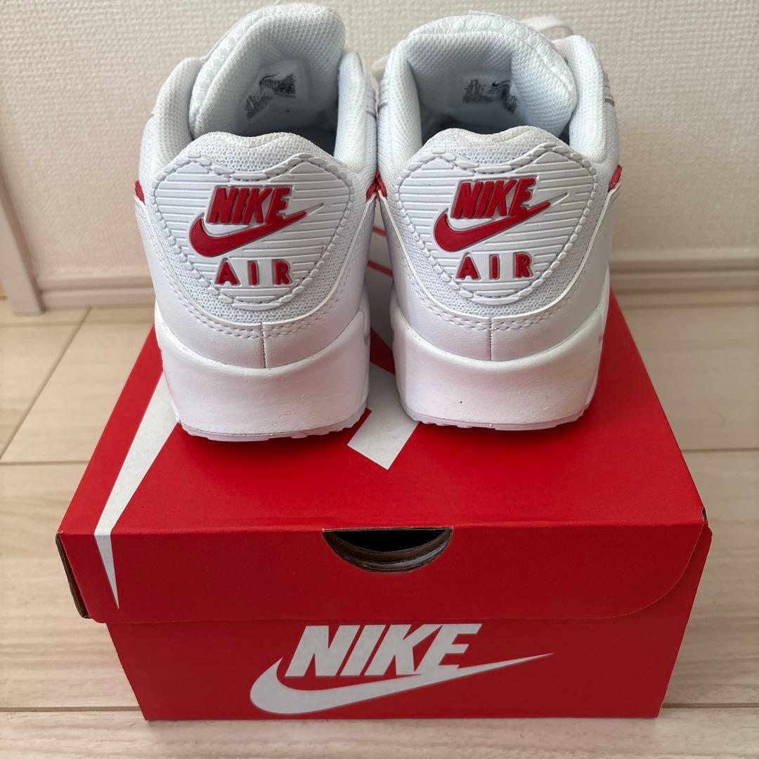 【OMEGA】NIKEエアマックス90 ユニバーシティーレッド25.5cm