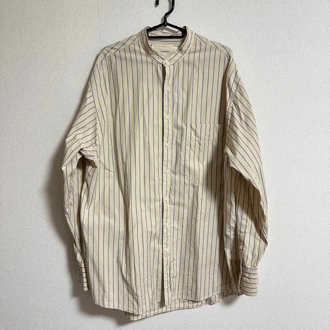 トップス TODAYFUL Stripe Over Shirts