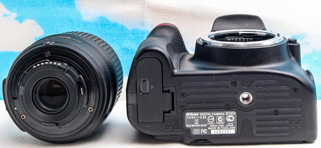 デジタル一眼レフ⭐️ニコン Nikon D5100⭐️スマホに転送⭐️自撮り⭐️