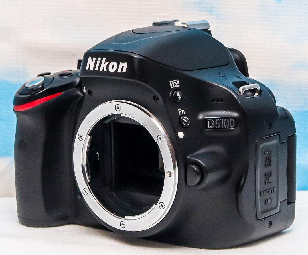 デジタル一眼レフ⭐️ニコン Nikon D5100⭐️スマホに転送⭐️自撮り⭐️