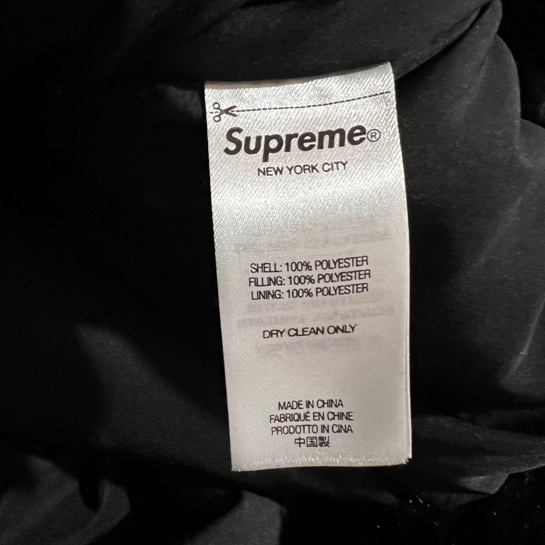 supreme × wtaps faux fur hooded jacket L