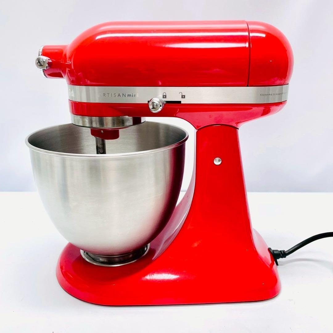 美品　キッチンエイド　アルチザン　スタンドミニミキサー9KSM3311XHT