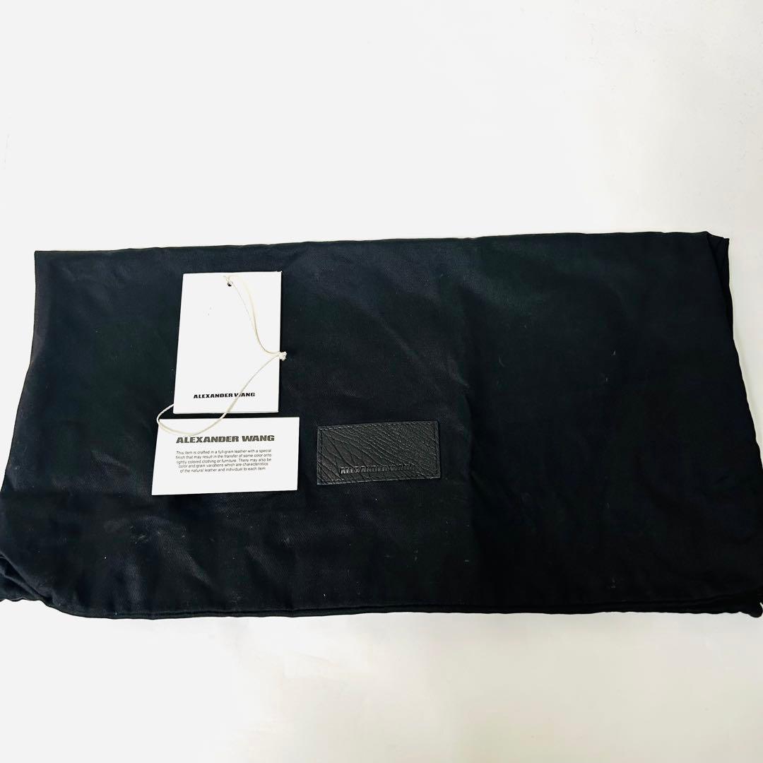 アレキサンダーワン ロッキー シボ革 ボストンバッグ スタッズ