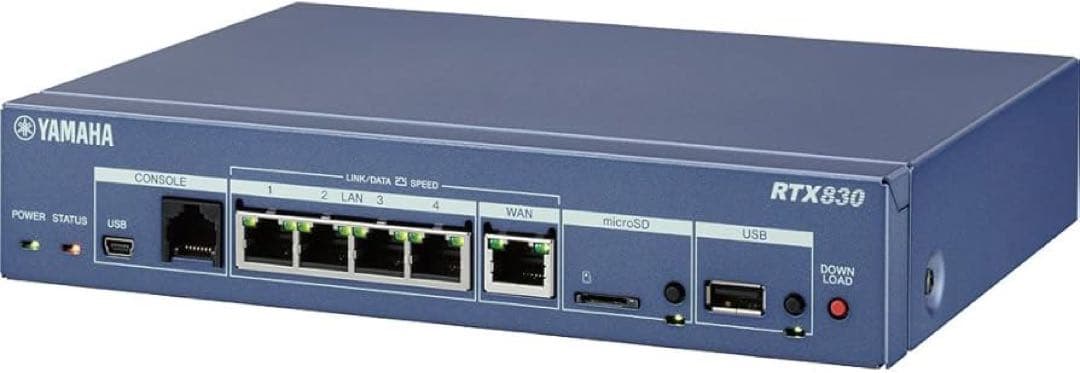 YAMAHA RTX830 有線LANルーター 新品未使用