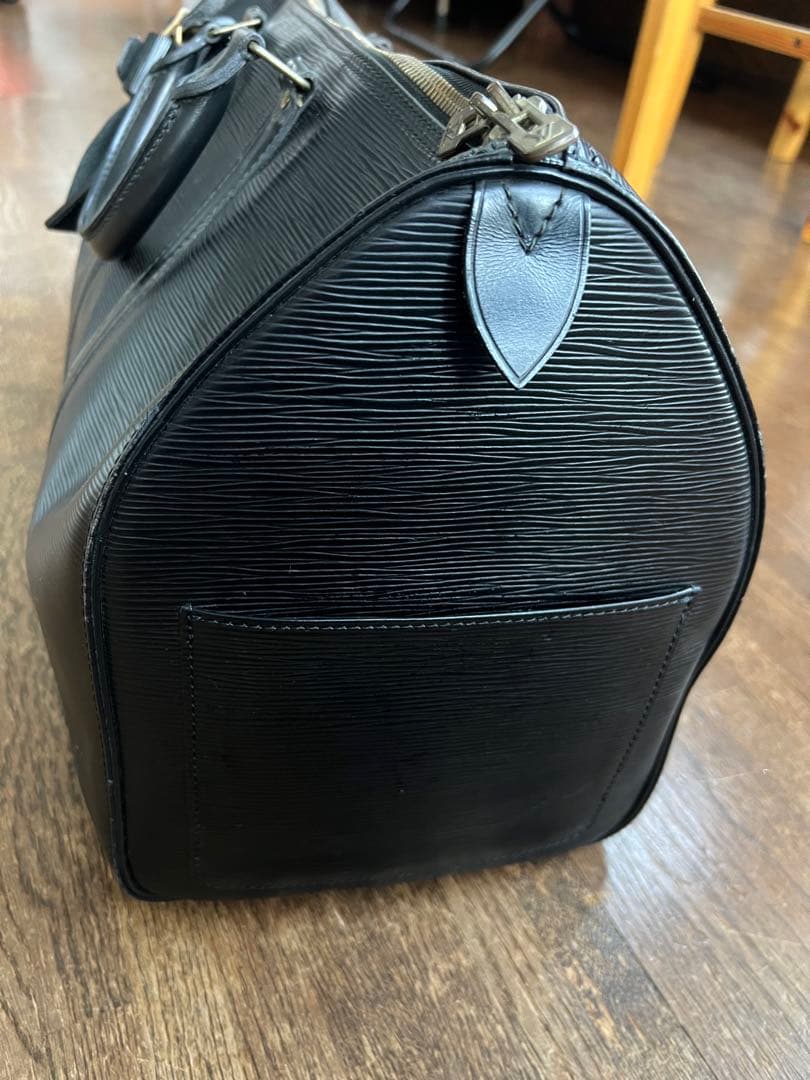 Louis Vuitton エピレザー ブラック ボストンバッグ