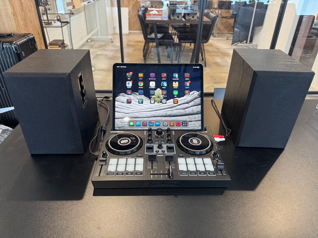 DJコントローラーとスピーカーセット
