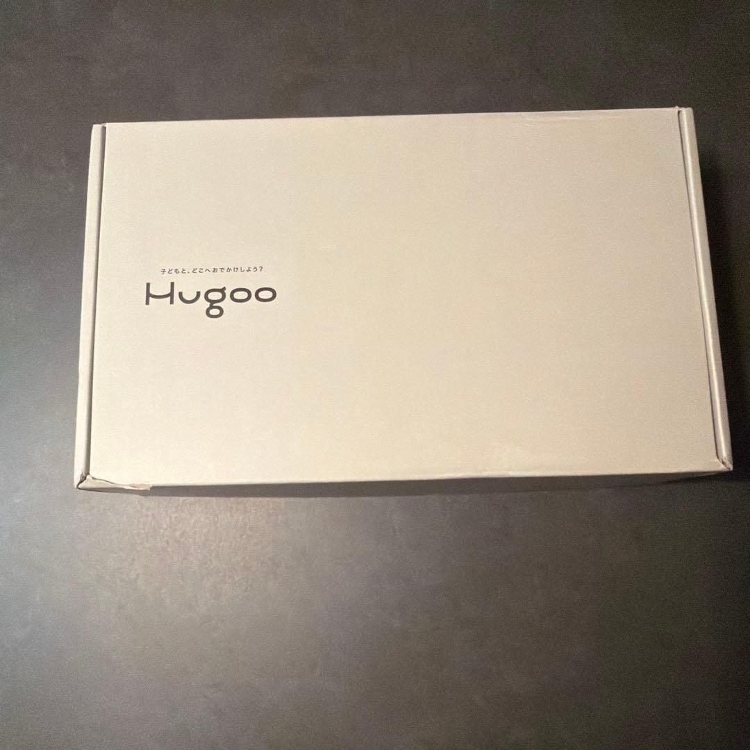 【あお】Hugoo ヒップシート　ブラック×イエロー　ハグー 箱無し