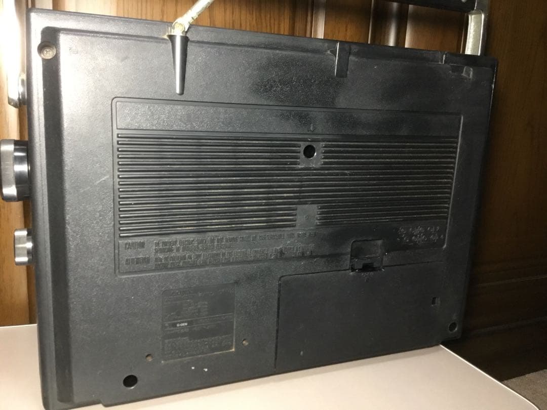 SONY CFM-32 FM/AM カセットレコーダー　昭和レトロ