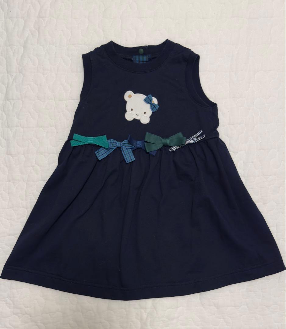 ファミリア　美品♡ ワンピース　80㎝