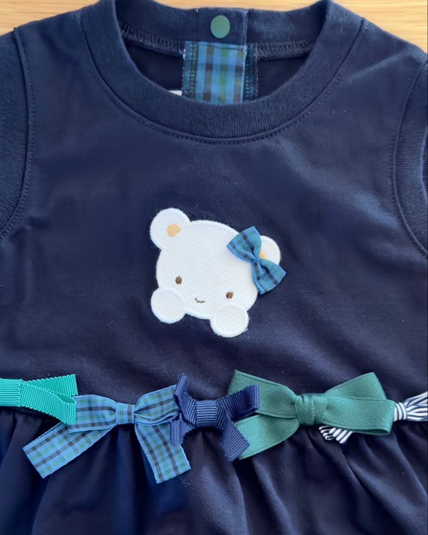 ファミリア　美品♡ ワンピース　80㎝