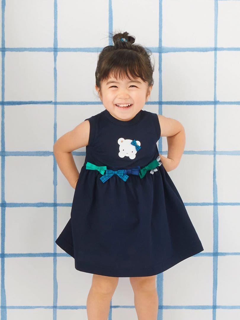 ファミリア　美品♡ ワンピース　80㎝