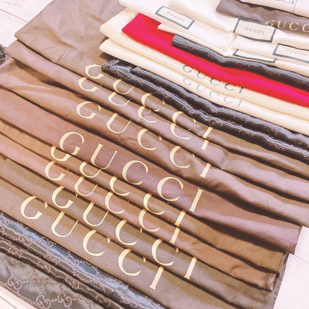 H2900 GUCCI グッチ　大 収納　保存袋　袋　バッグ　まとめ