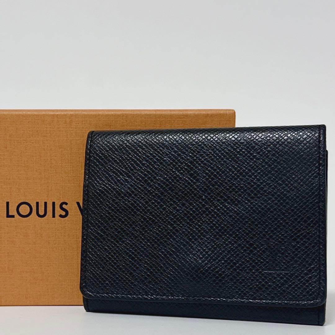 【未使用品級】ヴィトン タイガ アンヴェロップ カルト ドゥヴィジット 名刺入れ