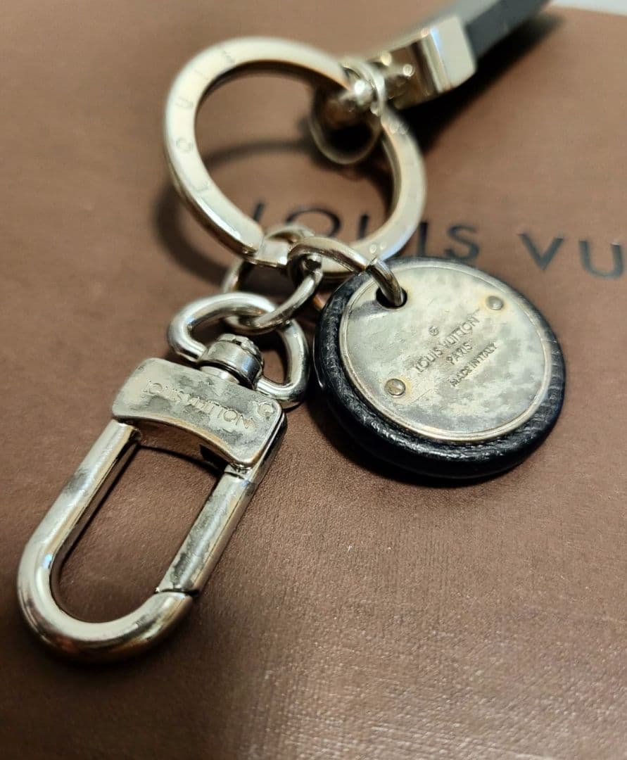 【金木】　ルイヴィトン　キーホルダー　キーリング　サークル　キーケース