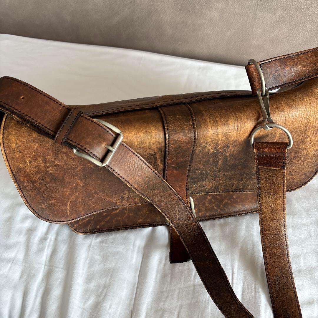 PORTER GROUND 70周年記念 オールレザー メッセンジャーバッグ