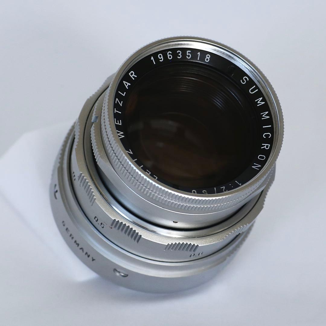 Leitz Wetzlar DR Summicron 50mm f/2 レンズ
