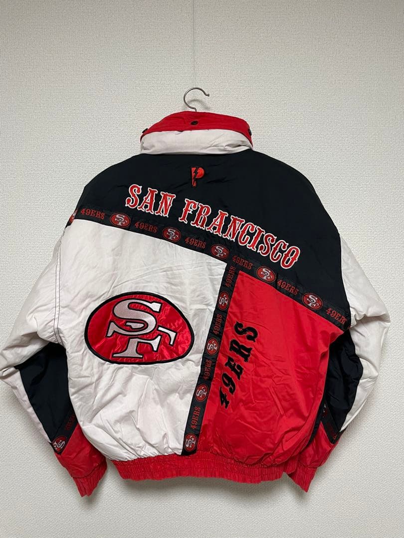 90s NFL SAN FRANCISCO 49ERS 中綿ジャケット