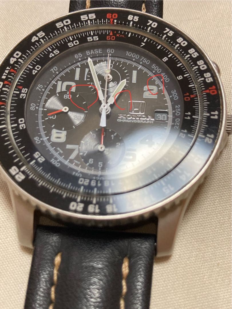 レア！希少！HONDA ホンダ クロノグラフ SEIKO YM55-6A00
