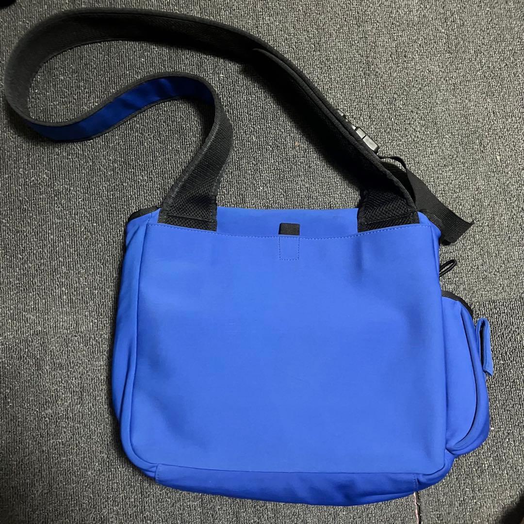 90s 00s MIU MIU ナイロン ショルダーバッグ Archive 青