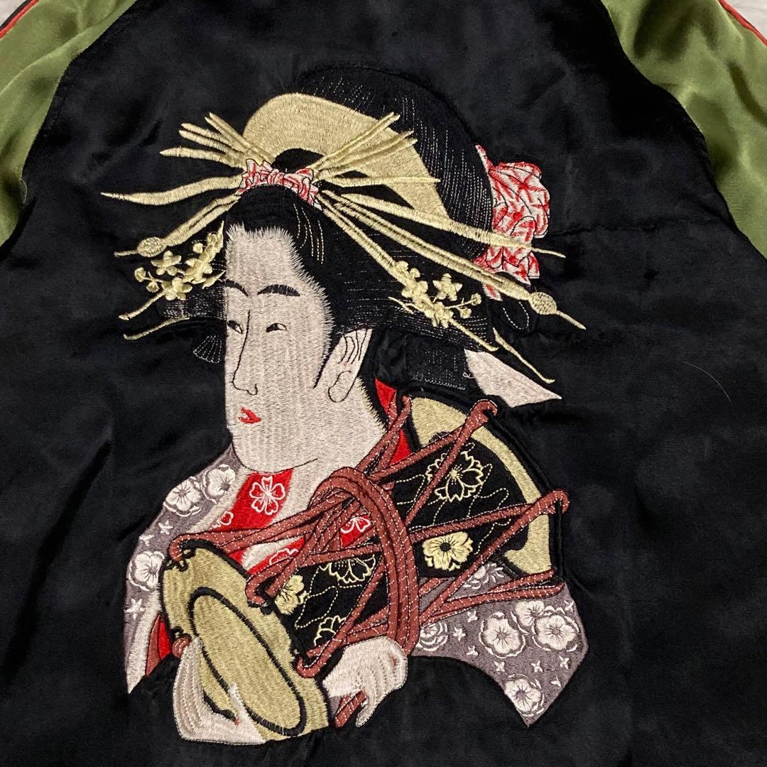【希少】Orient Express スカジャン スーベニアジャケット 舞妓 M