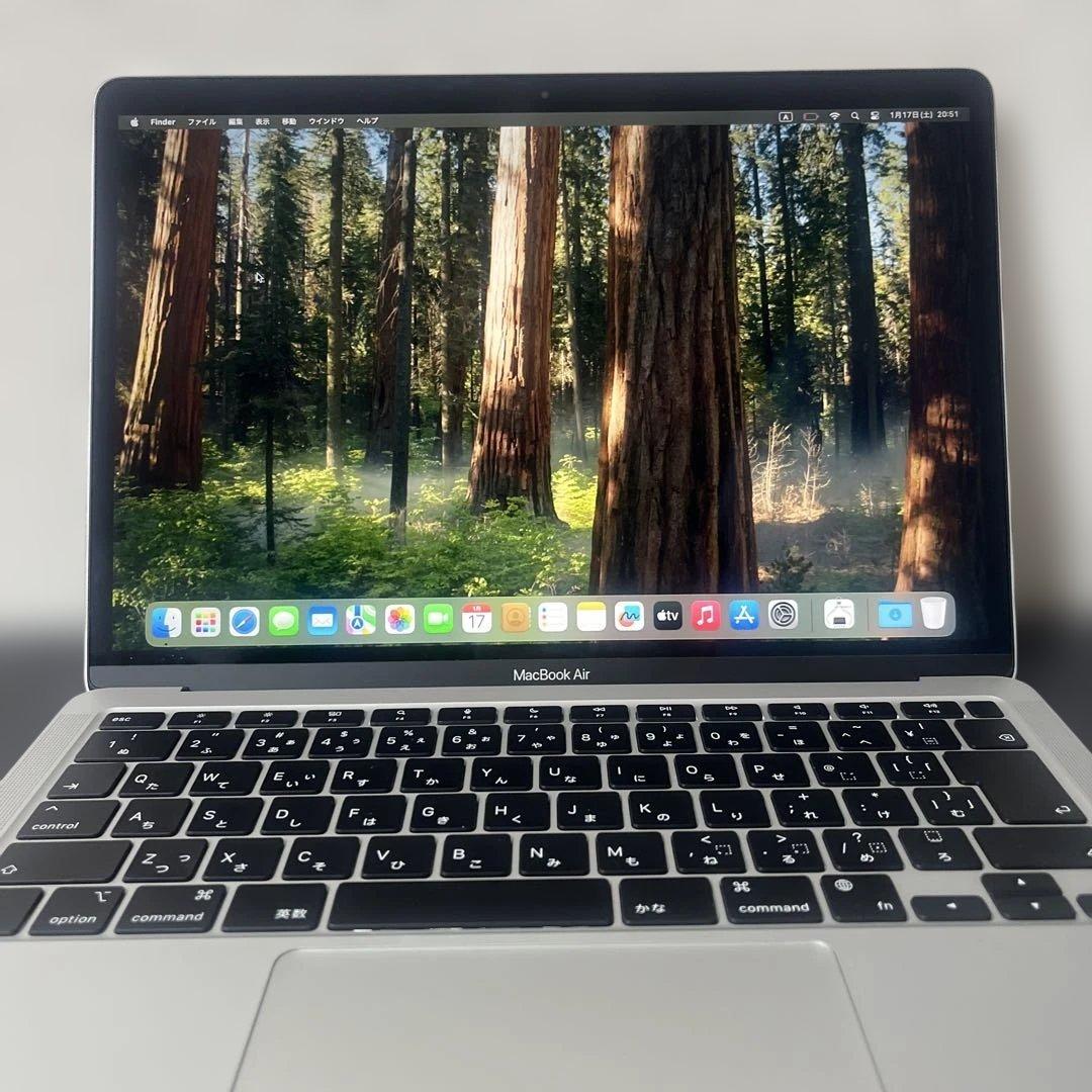 M1 MacBook Air シルバー 8GB 256GB