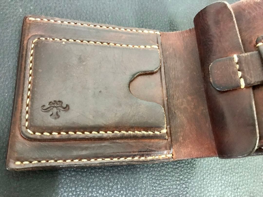 手縫いウォレット