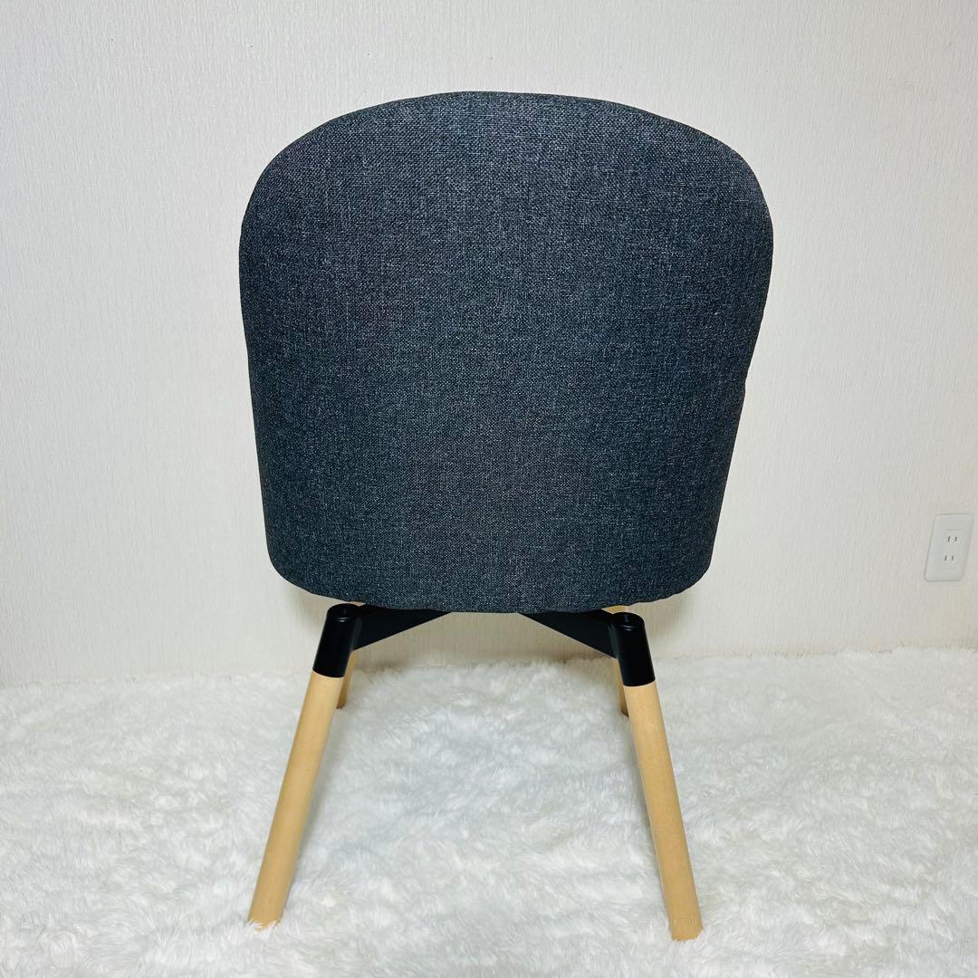 Hana IKEA JANOLOF 回転パーソナルチェア グレー ①