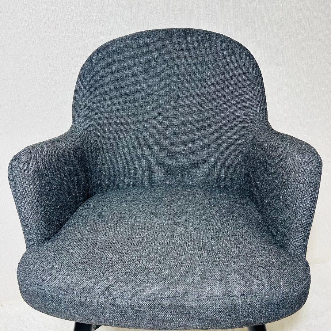 Hana IKEA JANOLOF 回転パーソナルチェア グレー ①