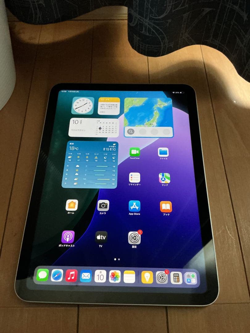 【訳あり】iPad 第10世代 64GB Wi-Fi 中古 シルバー　箱付き