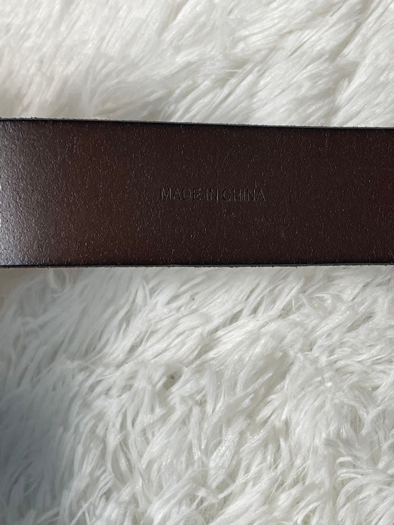 Polo Ralph Lauren 本革 レザーベルト ブラウン　ビッグポニー