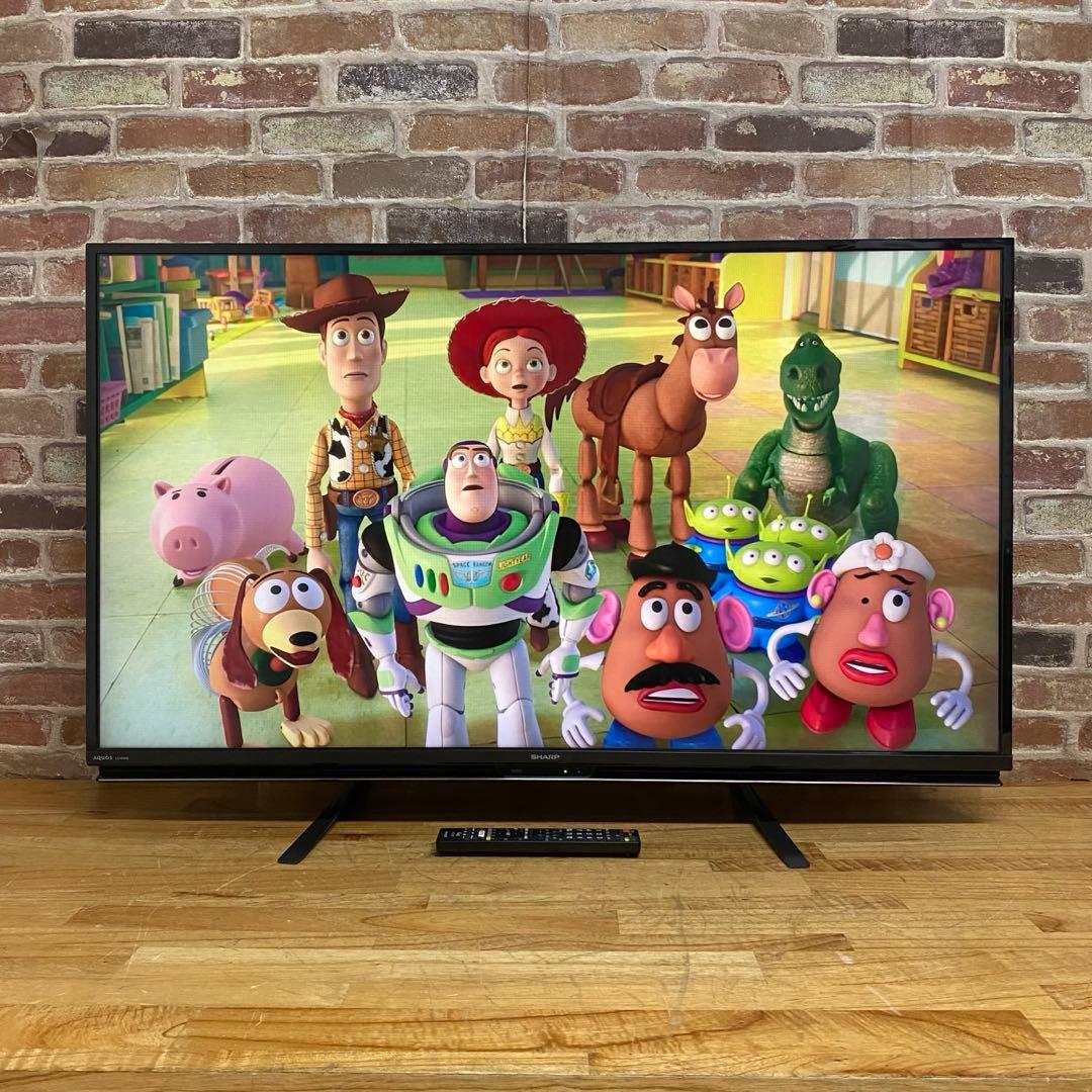 シャープ 45V型 液晶テレビ LC-45W5 フルハイビジョン 動画アプリ搭載