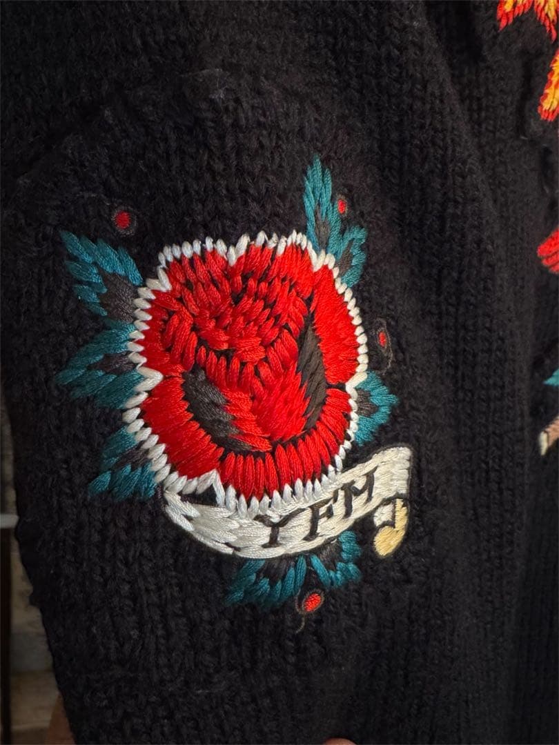 ア*オ様 Y’s ワイズ Yohji Yamamoto 刺繍 リバーシブルブルゾ