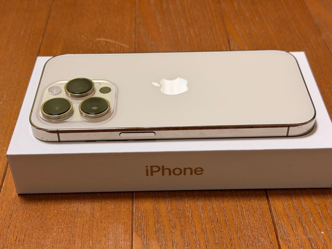 【iPhone 14pro】バッテリー新品100% 256GB ゴールド