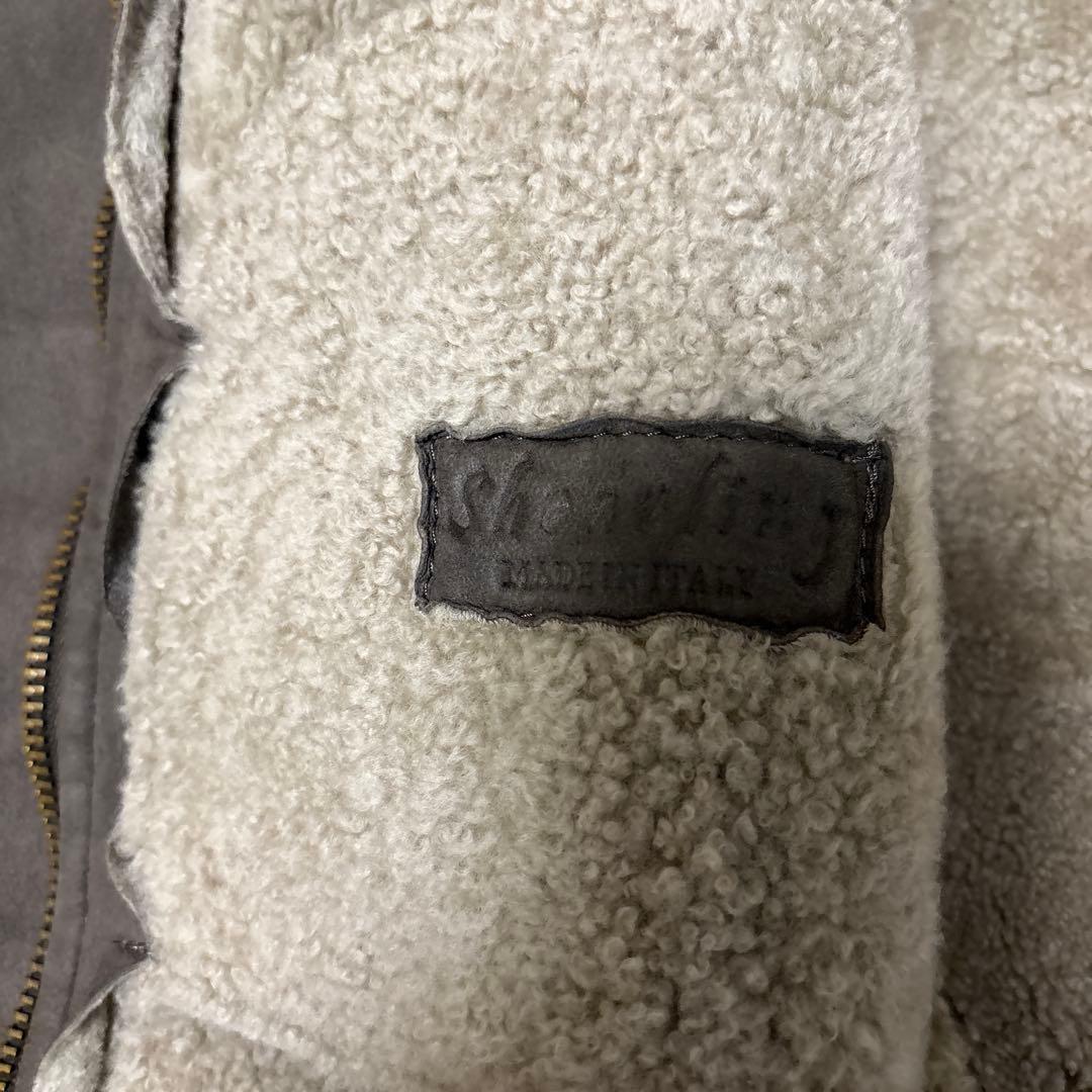 1*1様 サルバトーレサントロ　ダークブラウン ヌバックレザージャケット サイズ