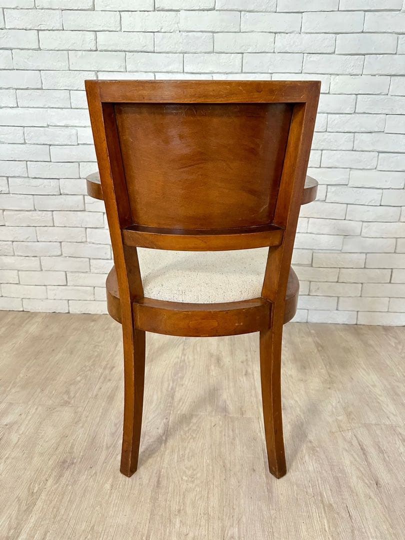 【東京都23区配送無料】　フランス　木製アームチェア 2脚セット　1960年代