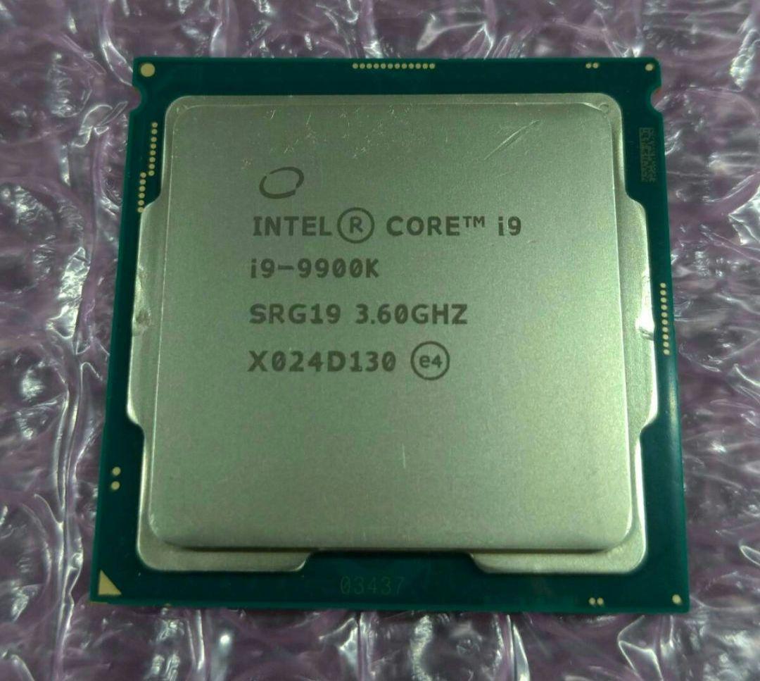 CPU Intel Core i9-9900K CPU 3.6GHz