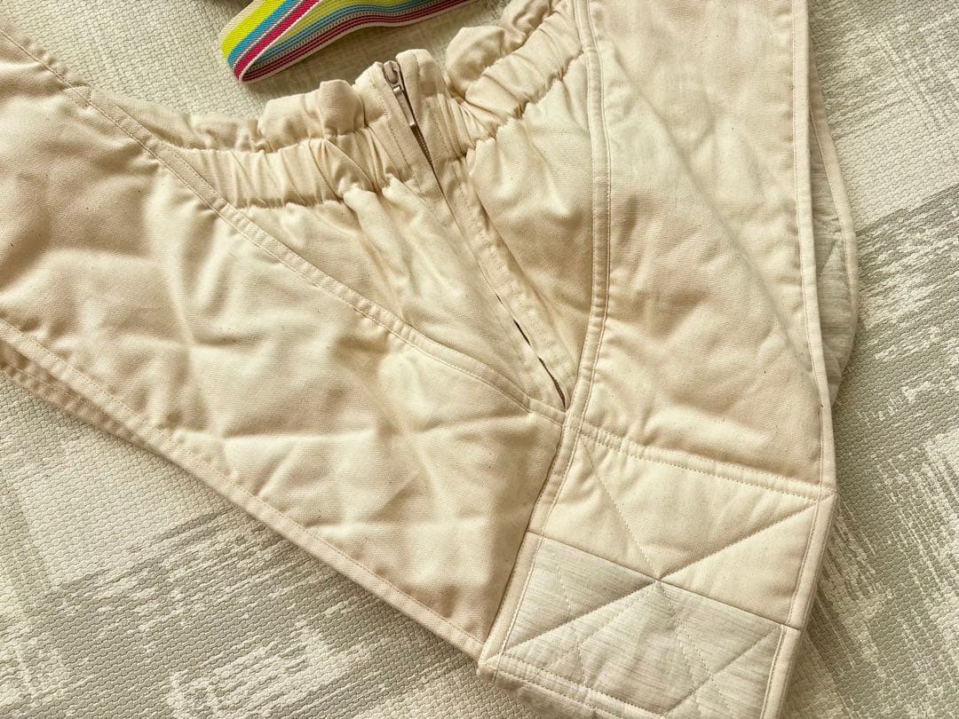 【箱・収納紐つき】エアリコ 抱っこ紐 size1 アイボリー ラクーナ