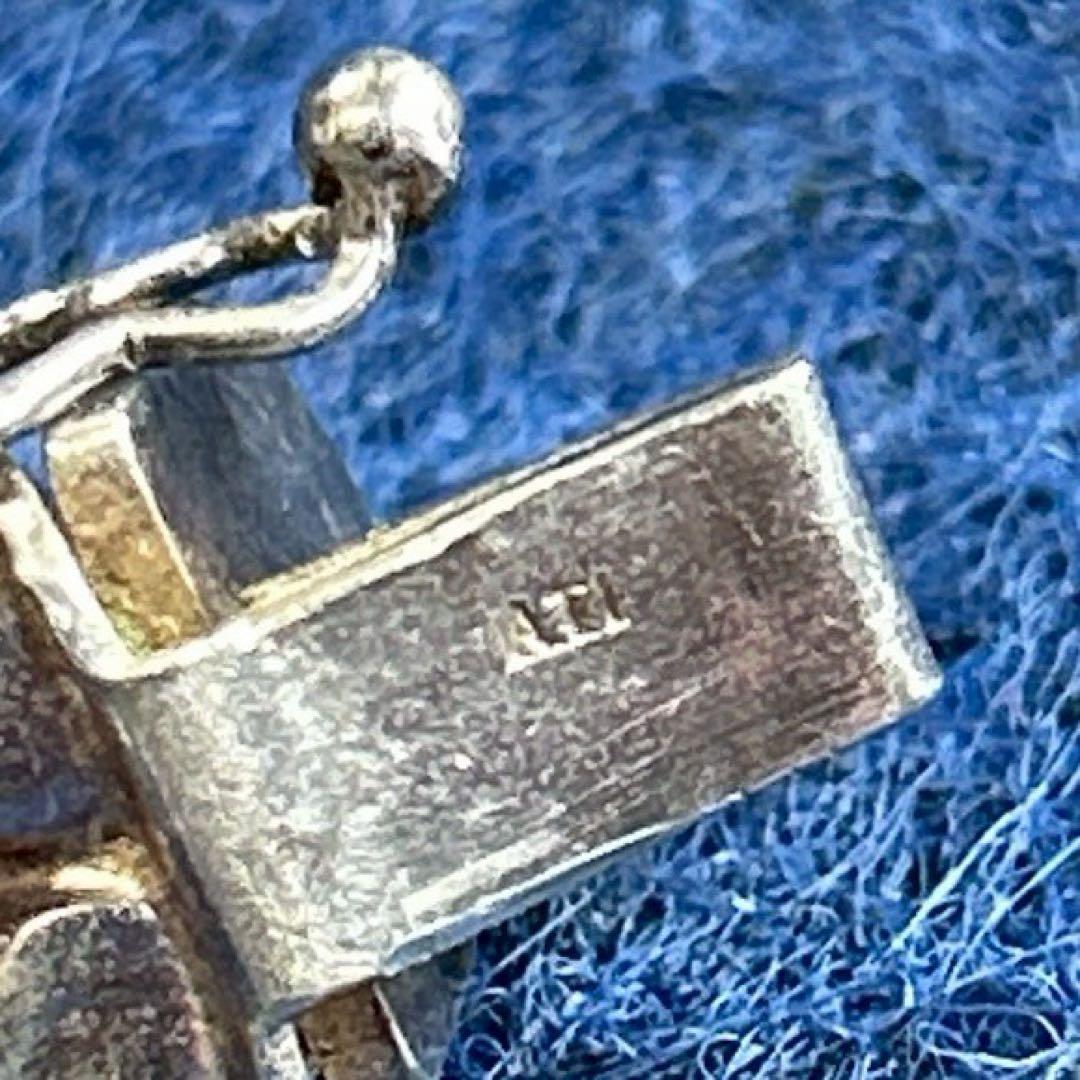 ATI社 イタリア製 90s ツイスト チェーン ブレスレット シルバー925