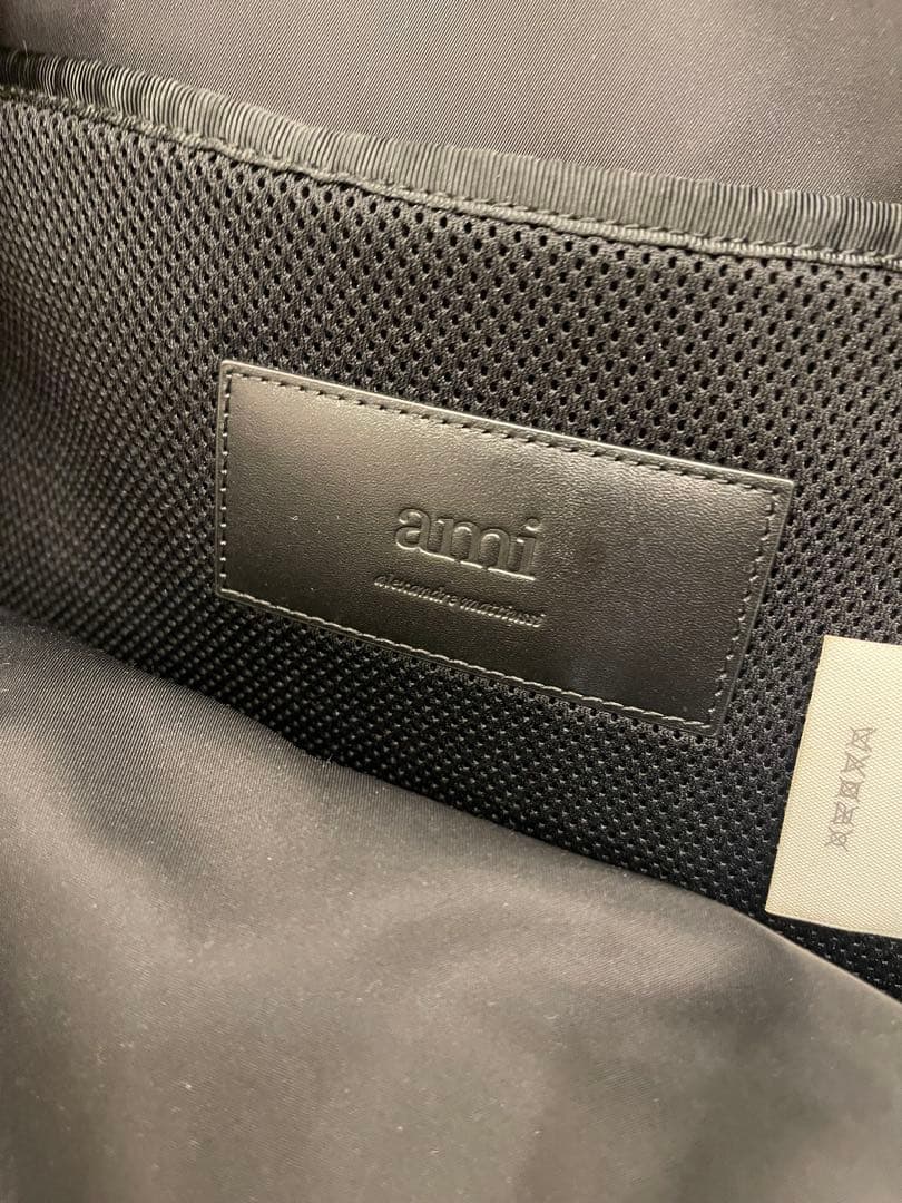 正規品アミパリス AMI PARIS リュック　バックパック　ハート　黒