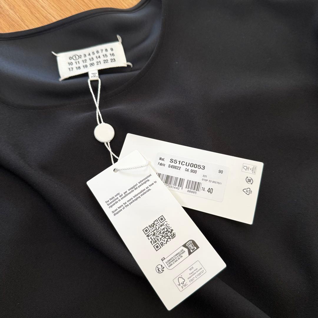 MAISON MARGIELA ワンピース ブラック