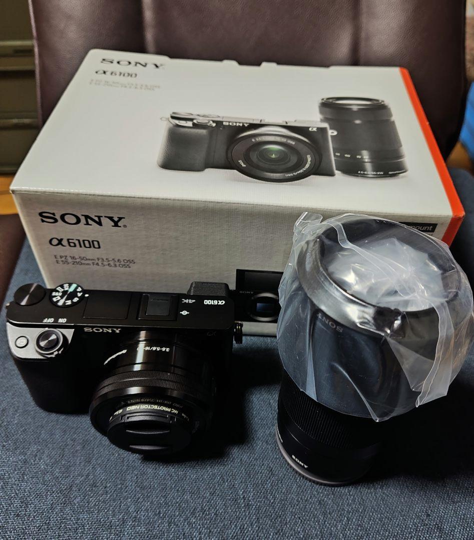 α6100　ダブルズームレンズキット　ミラーレス