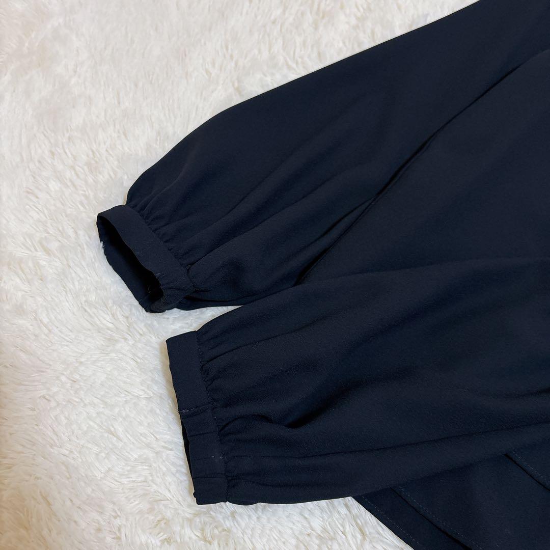 2023年モデル☆セオリーリュクス 現行 ELIDA ブラウス 2枚仕立て