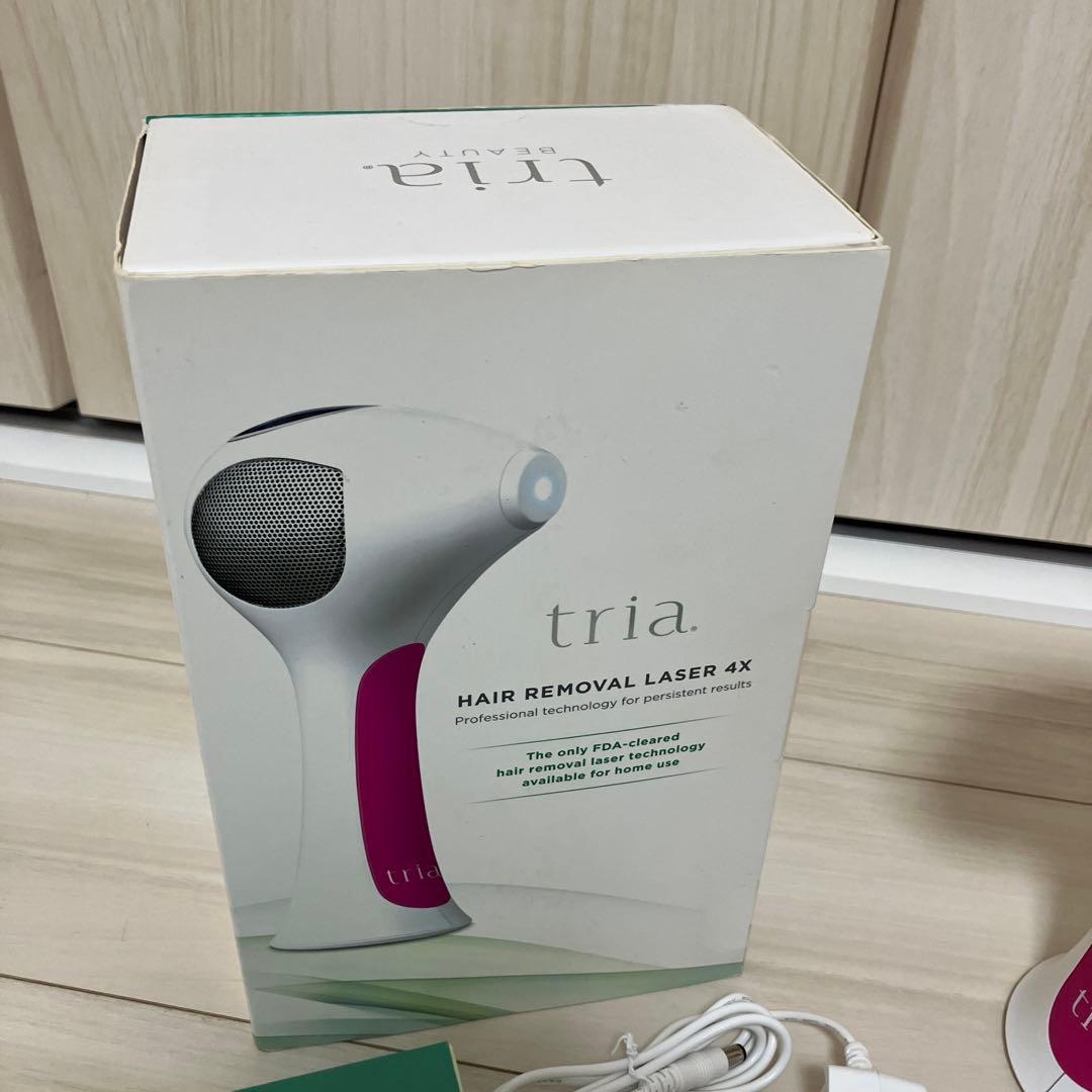 劇*ン様 トリア・パーソナルレーザー脱毛器 4X フューシャピンク カバー割れあ