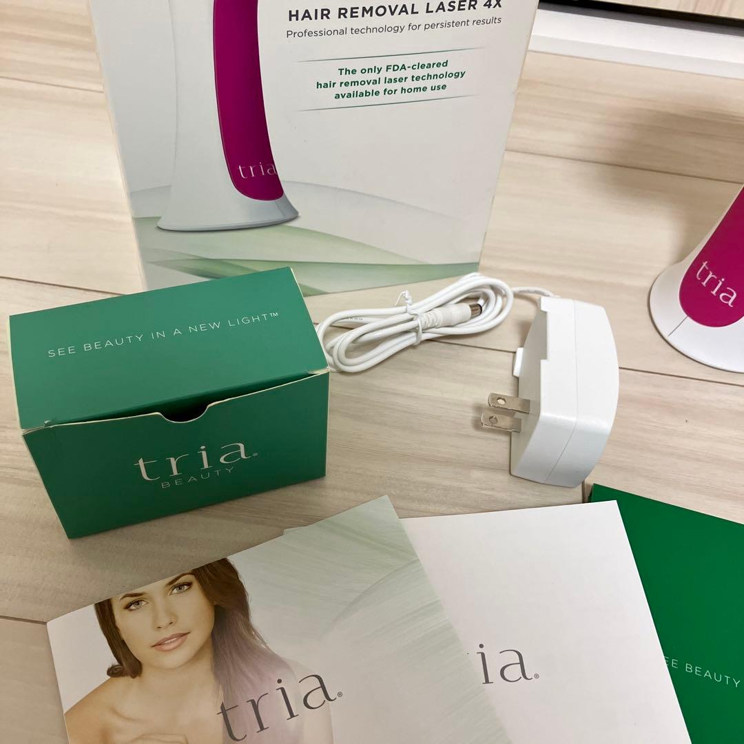 劇*ン様 トリア・パーソナルレーザー脱毛器 4X フューシャピンク カバー割れあ