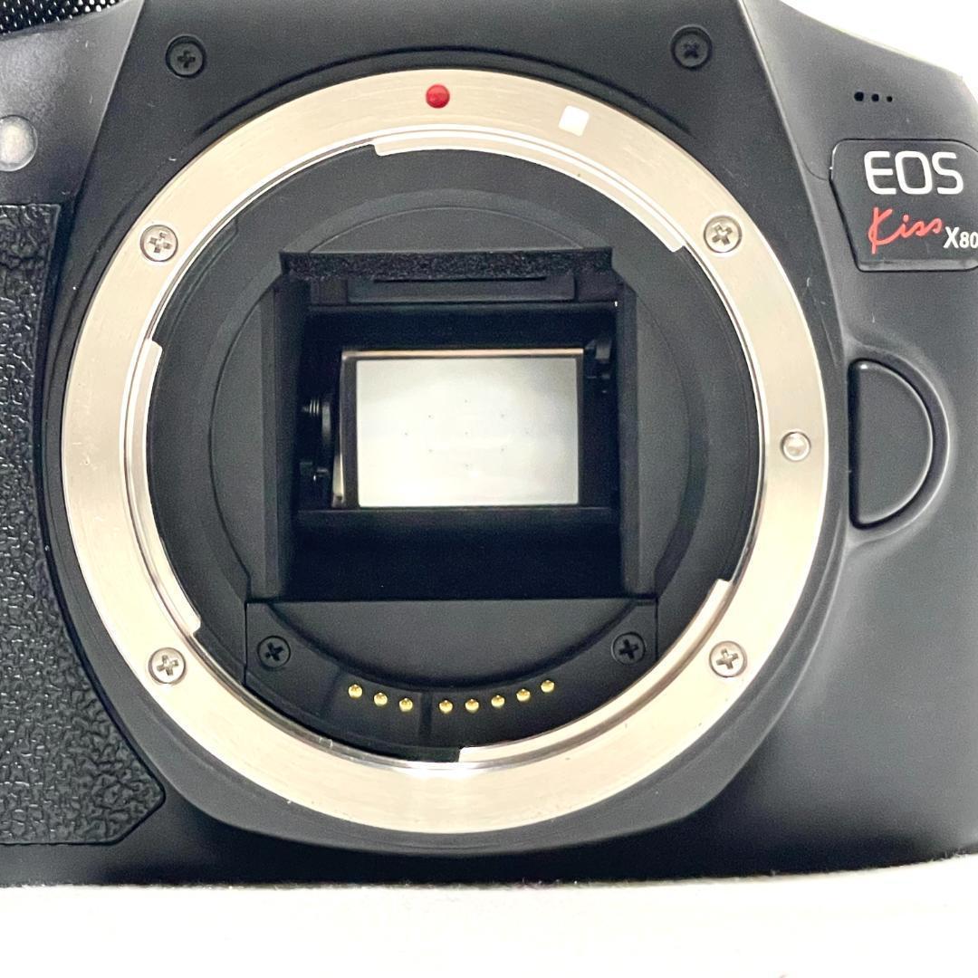 イベント撮影に❣️ Canon EOS Kiss X80 高速AF Wレンズ